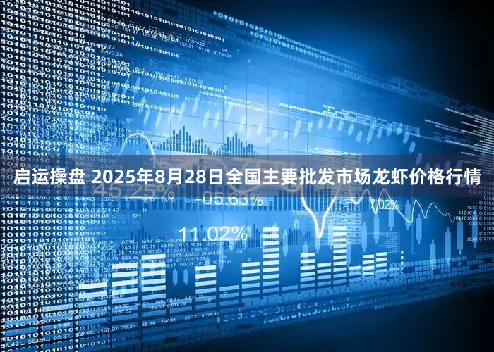 启运操盘 2025年8月28日全国主要批发市场龙虾价格行情
