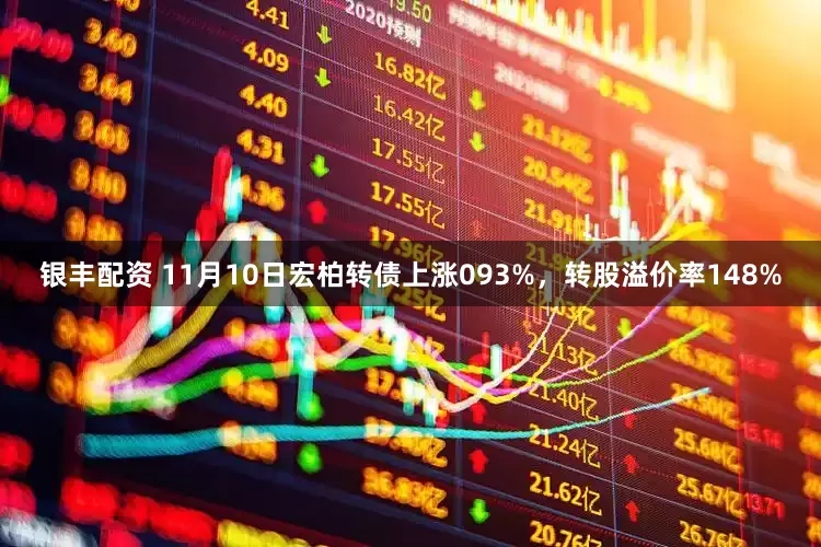 银丰配资 11月10日宏柏转债上涨093%，转股溢价率148%